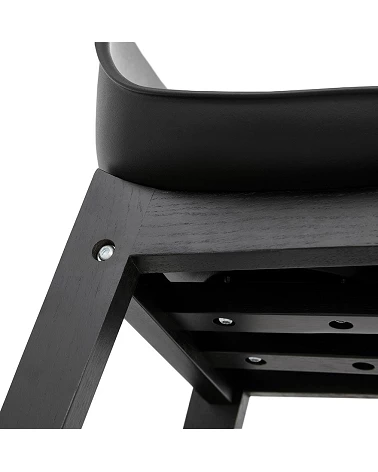 Tabouret de bar design Turel mini Noir