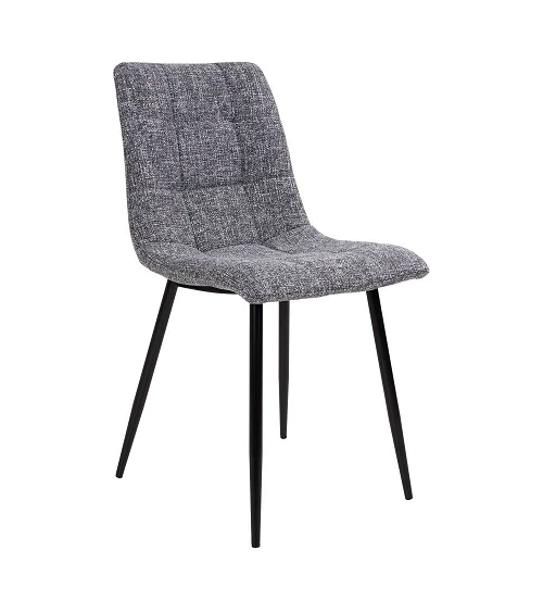 Chaise scandinave Middelfart Tissu Gris Chiné