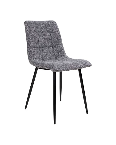 Chaise scandinave Middelfart Tissu Gris Chiné